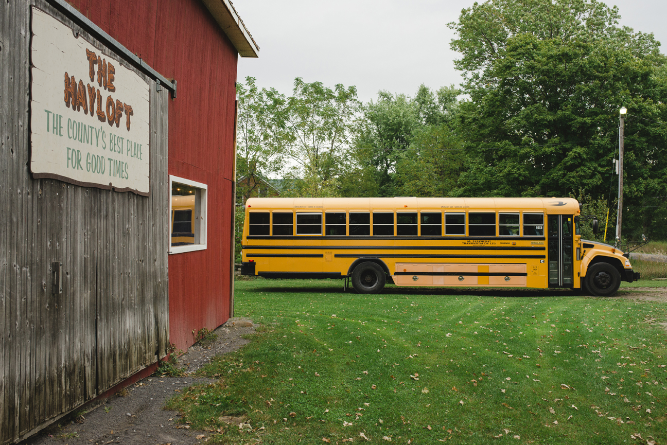 Hayloft Dancehall wedding