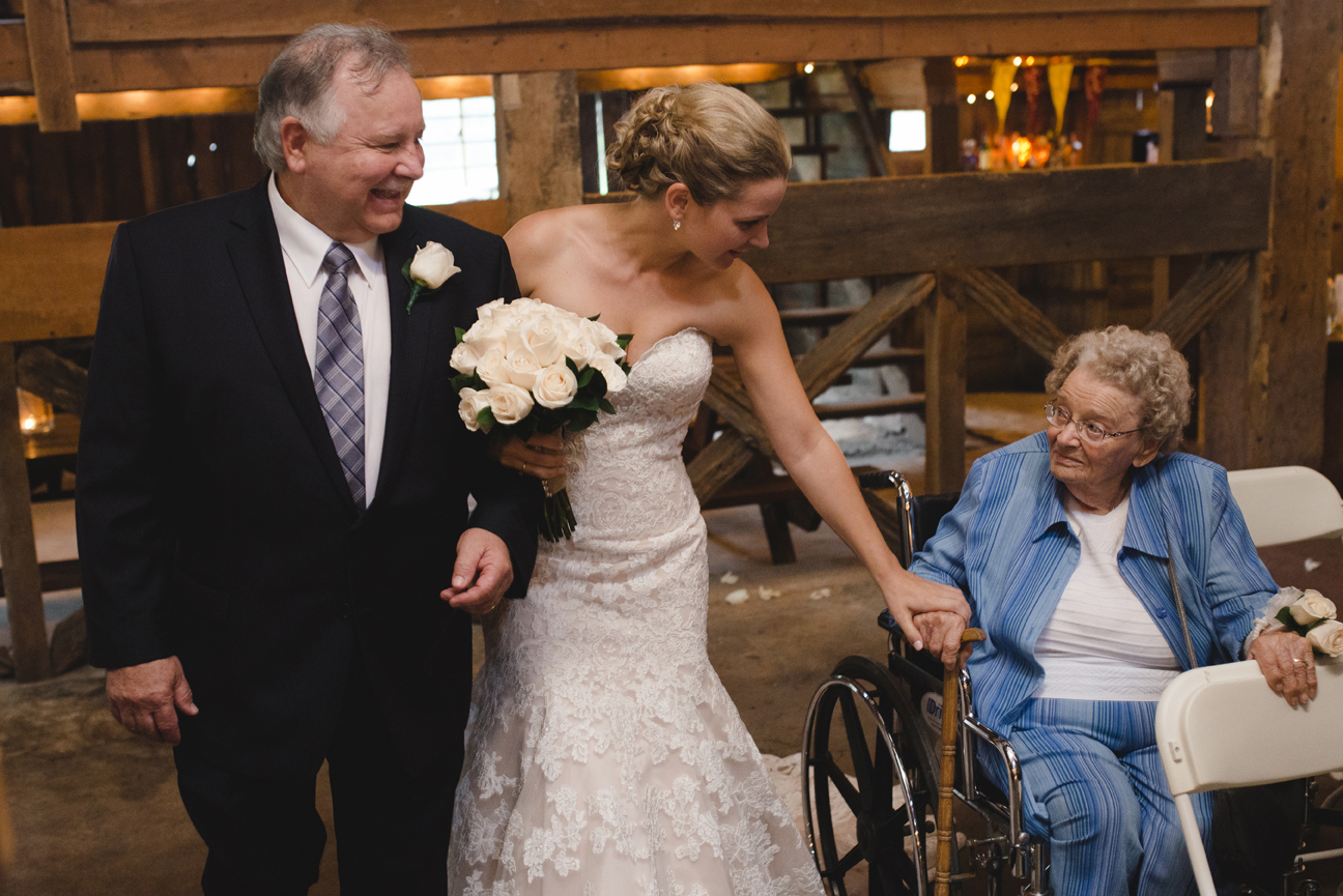 Hayloft Dancehall wedding