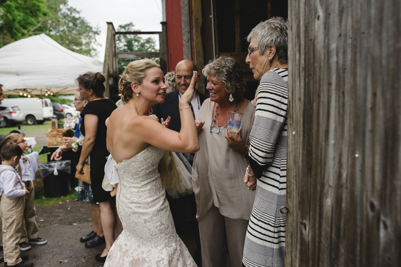 Hayloft Dancehall wedding