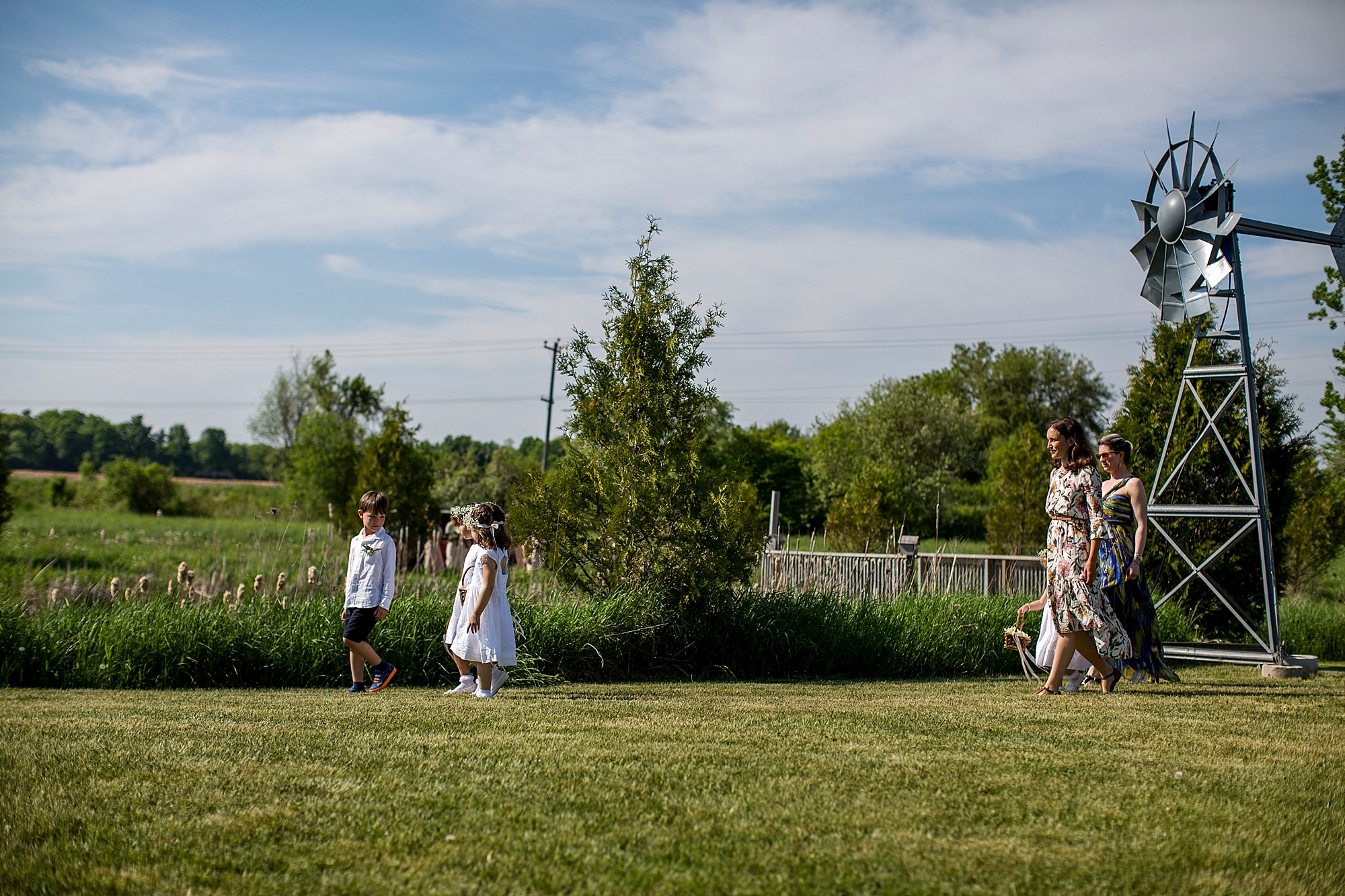 Fields on West Lake wedding