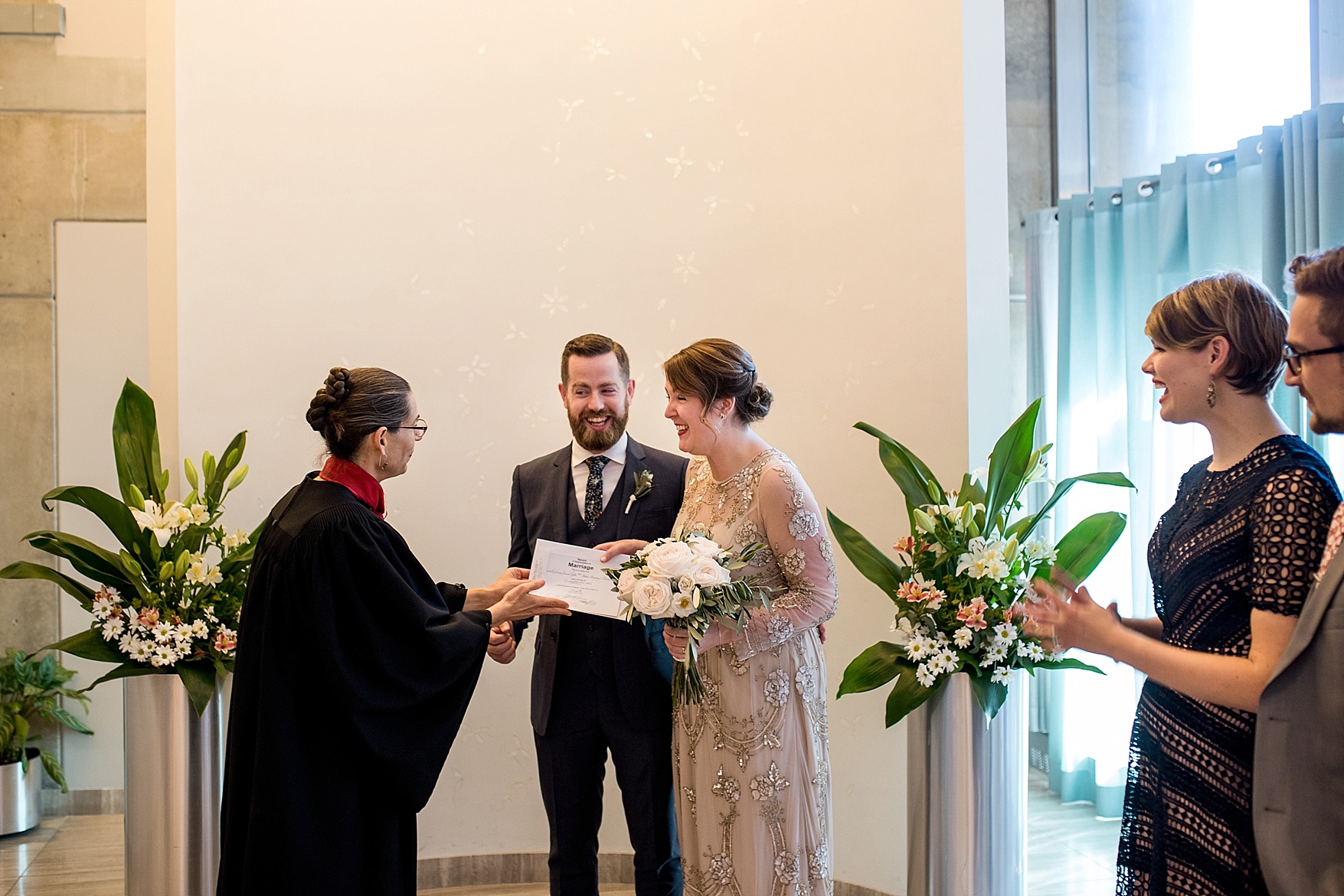 Toronto City Hall wedding