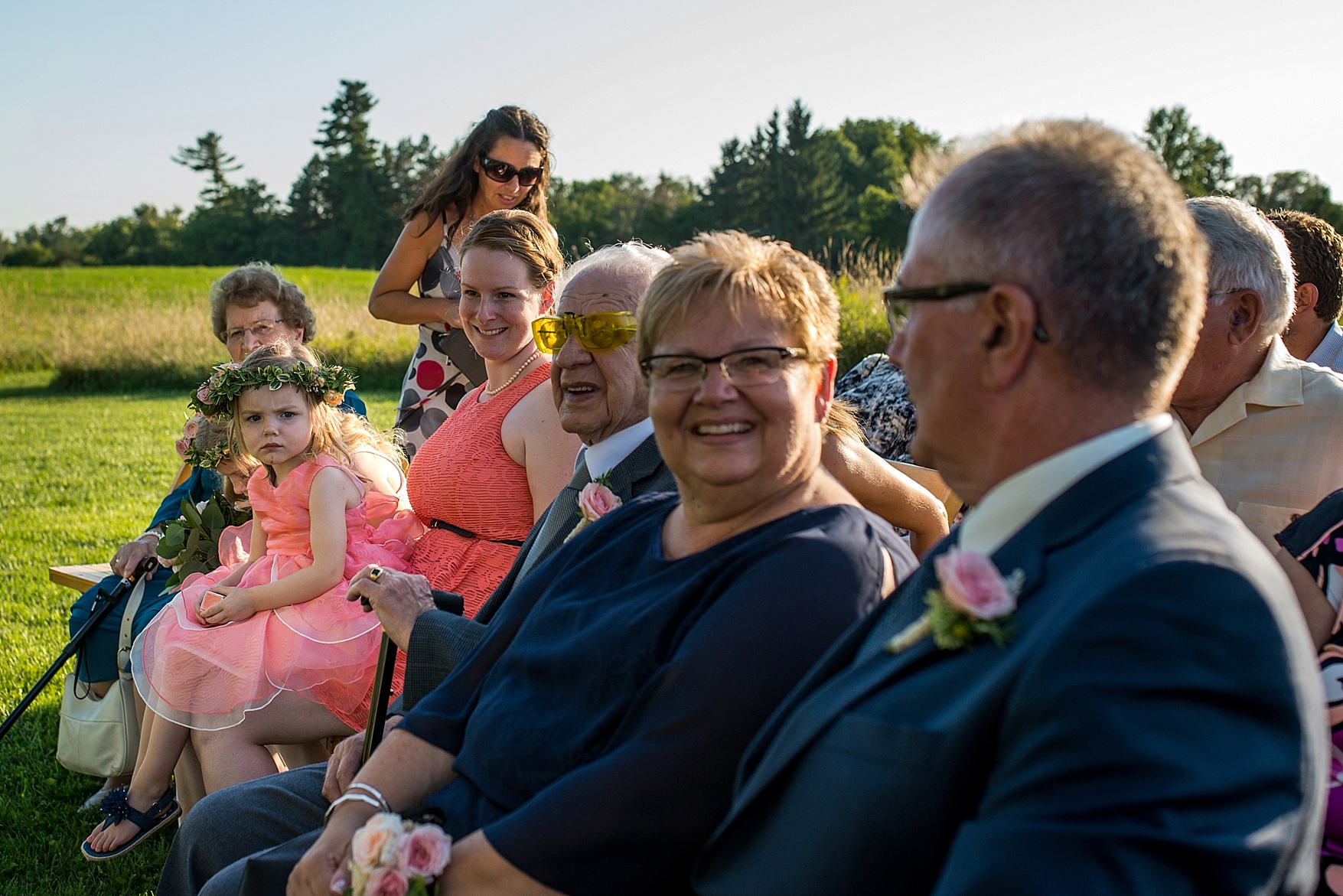 Fields on West Lake wedding