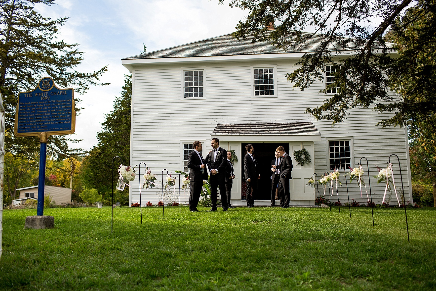 White Chapel Picton wedding