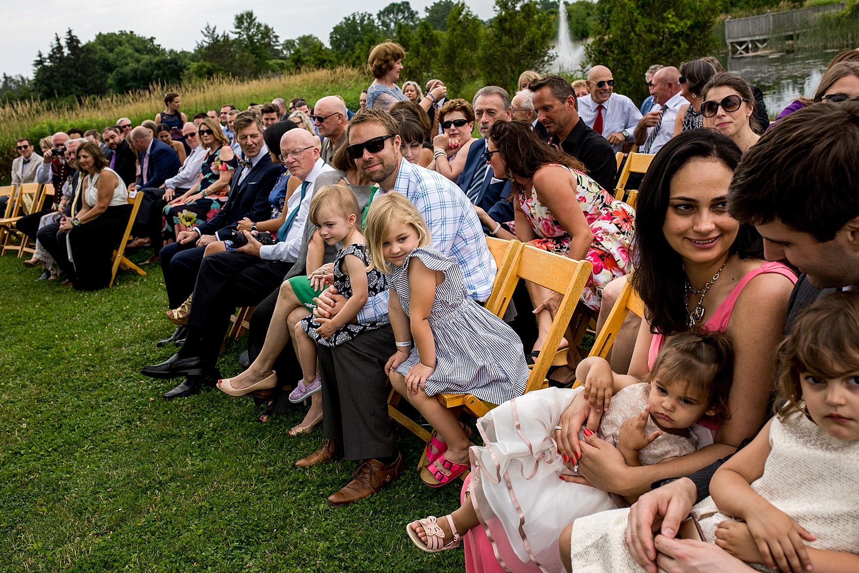 Fields on West Lake wedding