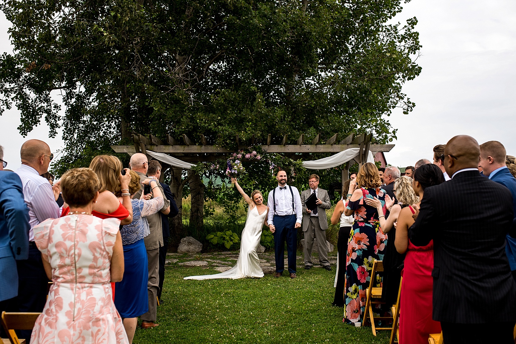 Fields on West Lake wedding