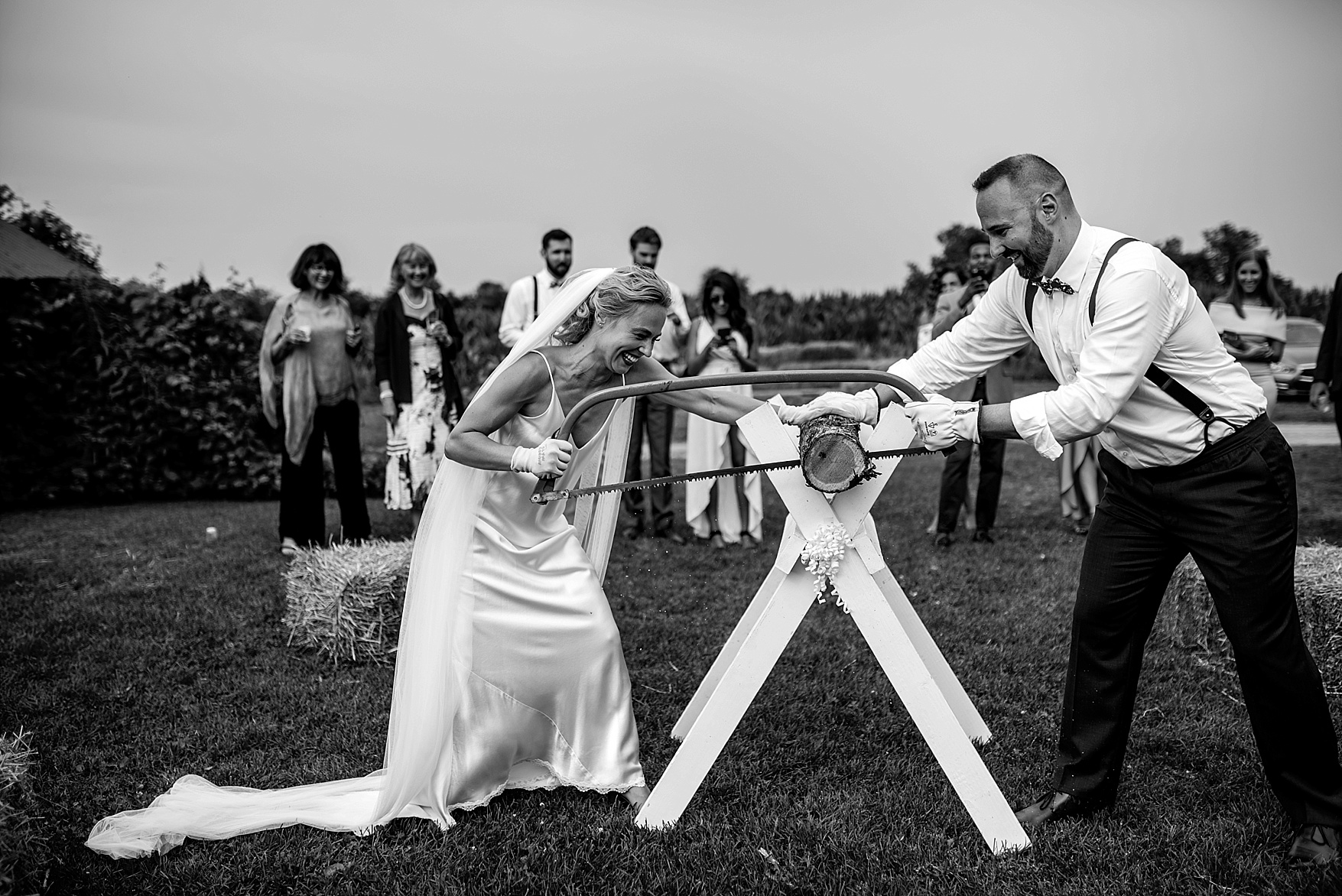 Fields on West Lake wedding