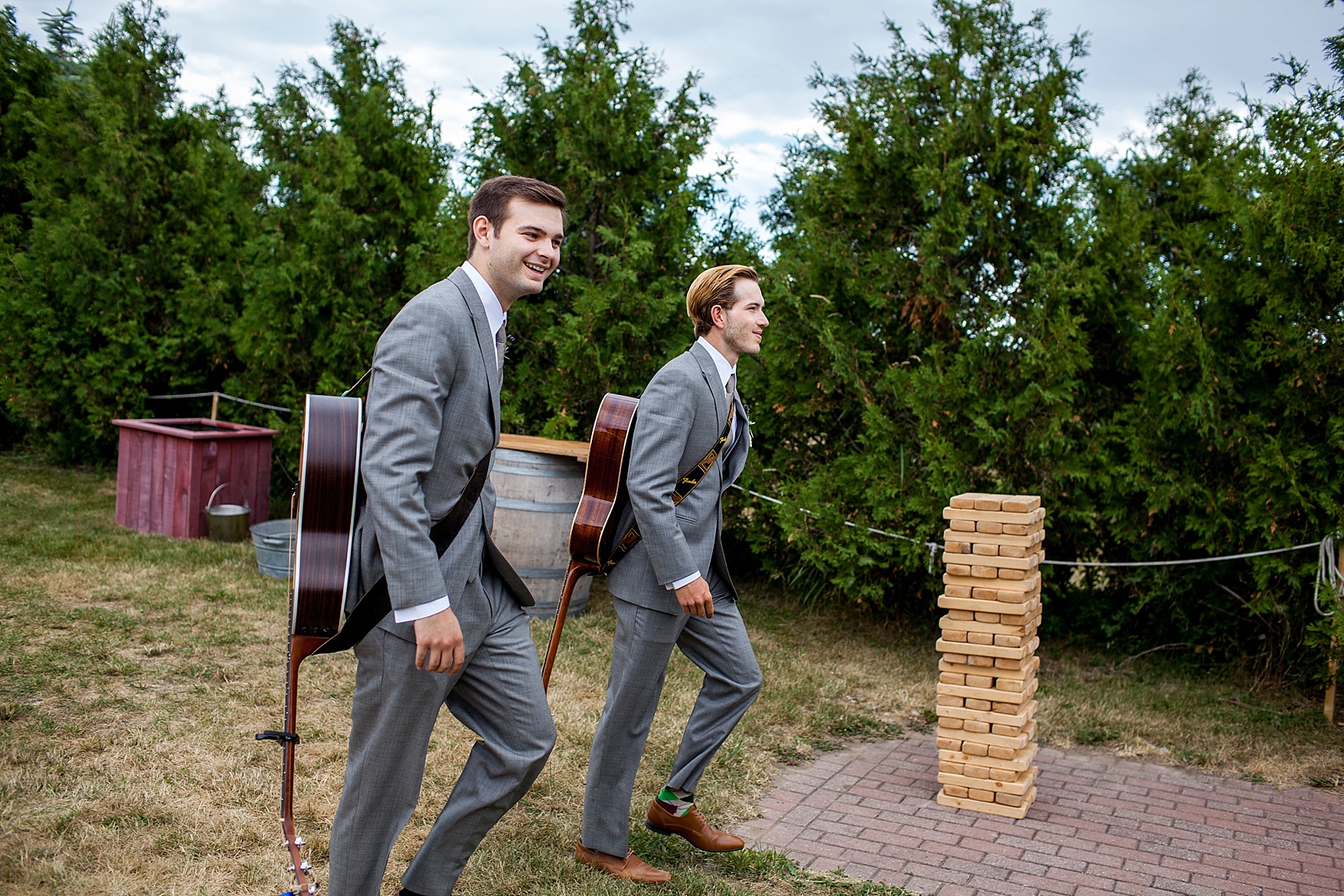 Fields on West Lake wedding
