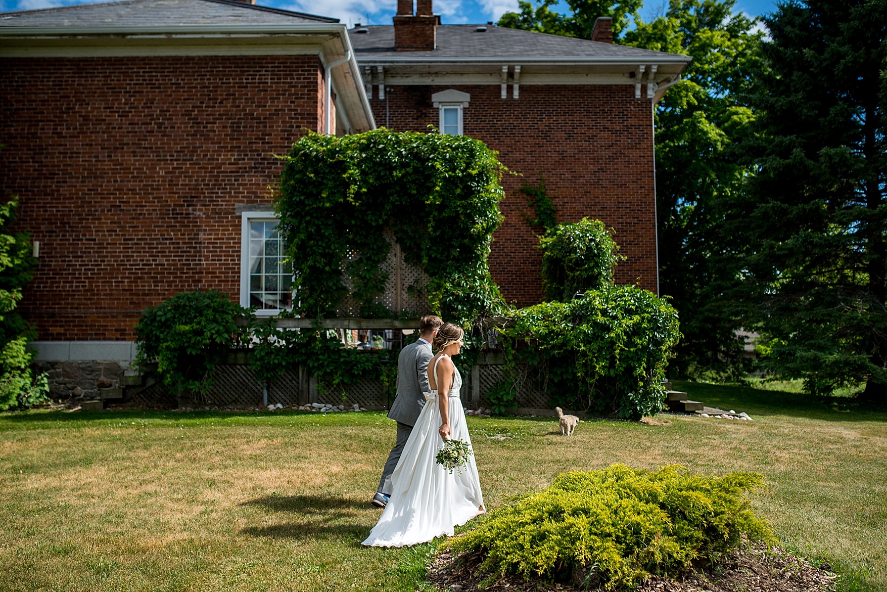 Fields on West Lake wedding