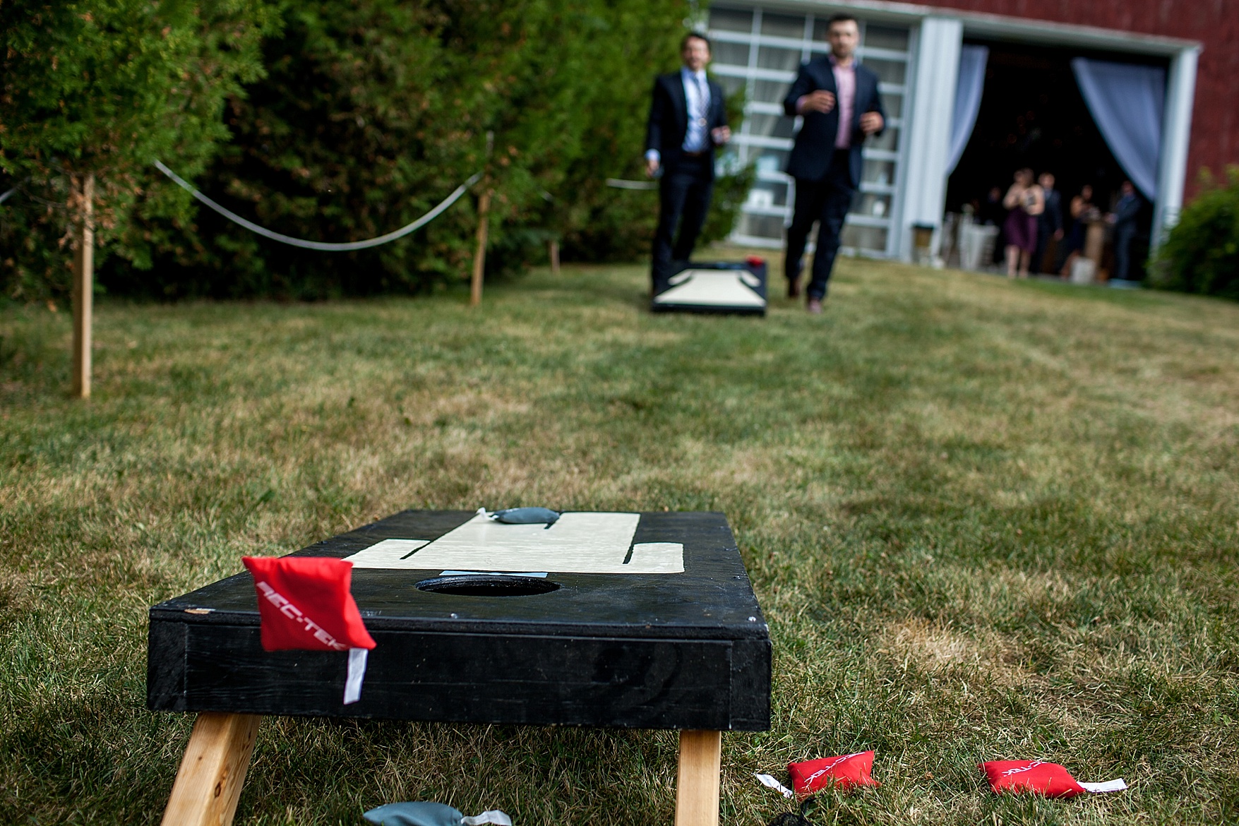 Fields on West Lake wedding