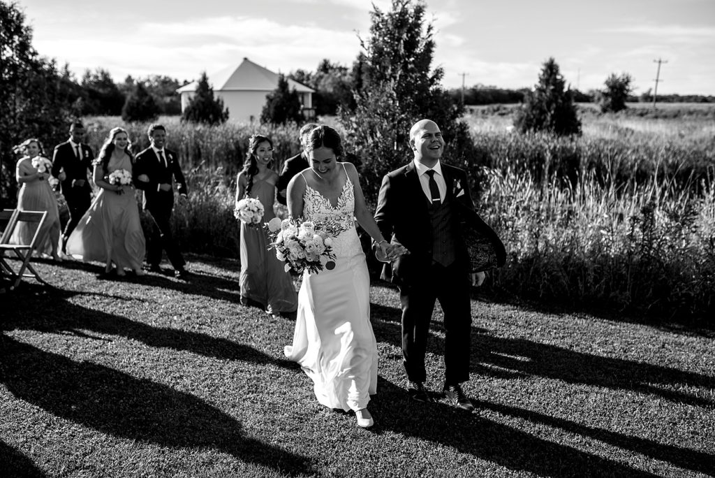 Fields on West Lake wedding