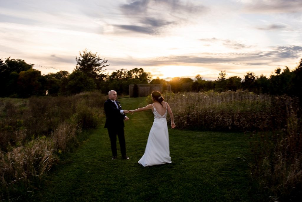 Fields on West Lake wedding