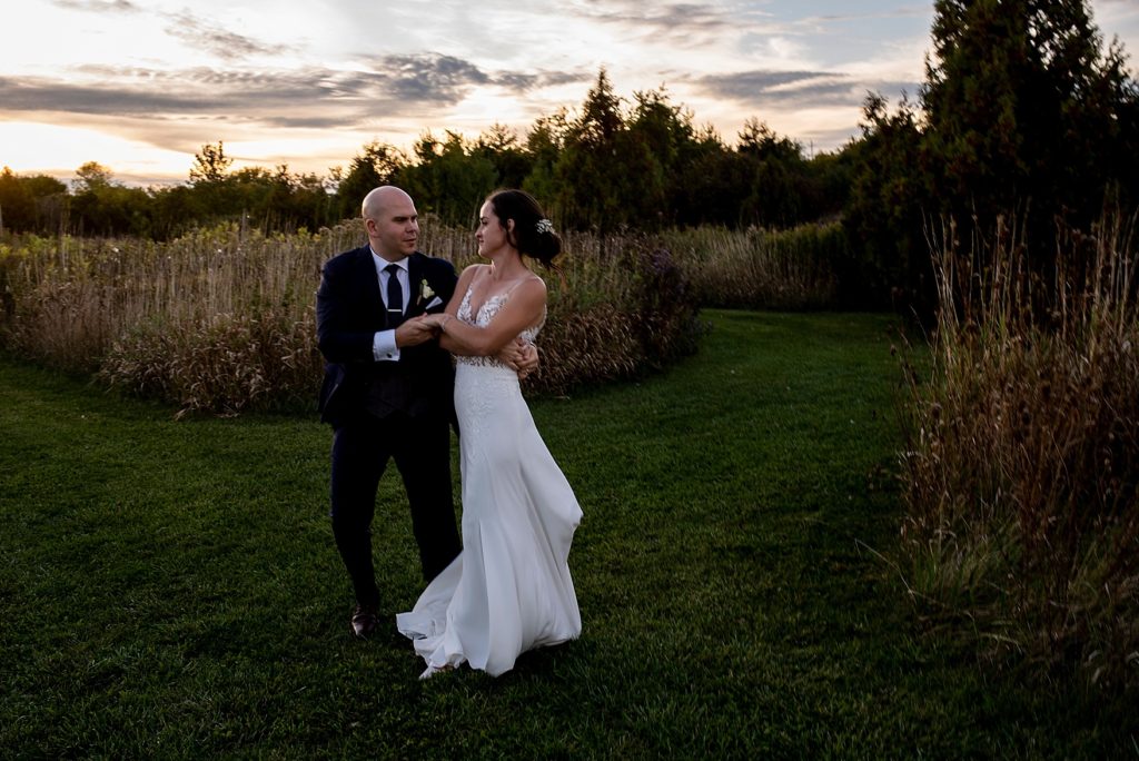 Fields on West Lake wedding