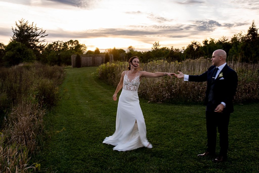 Fields on West Lake wedding