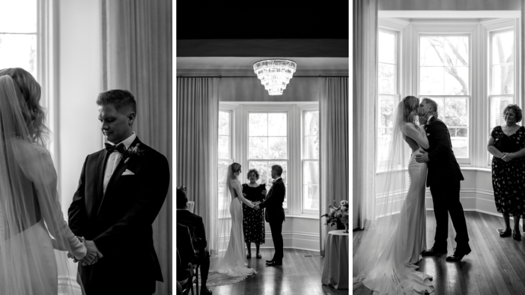 Indoor ceremony at the CAPE Picton