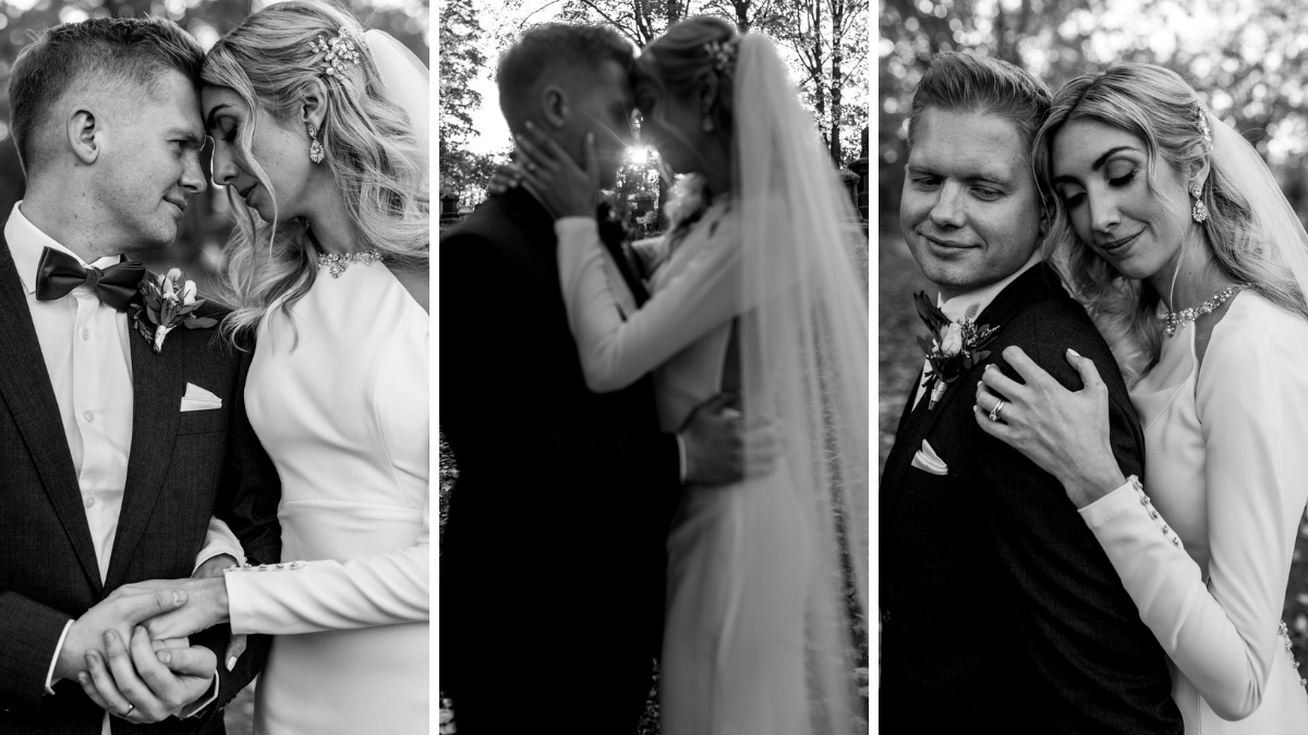 Couple portraits at Glenwood Cemetery Picton
